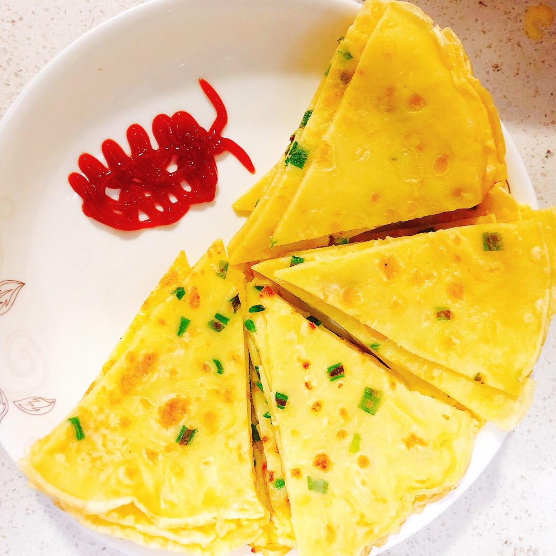 快手薄鸡蛋饼