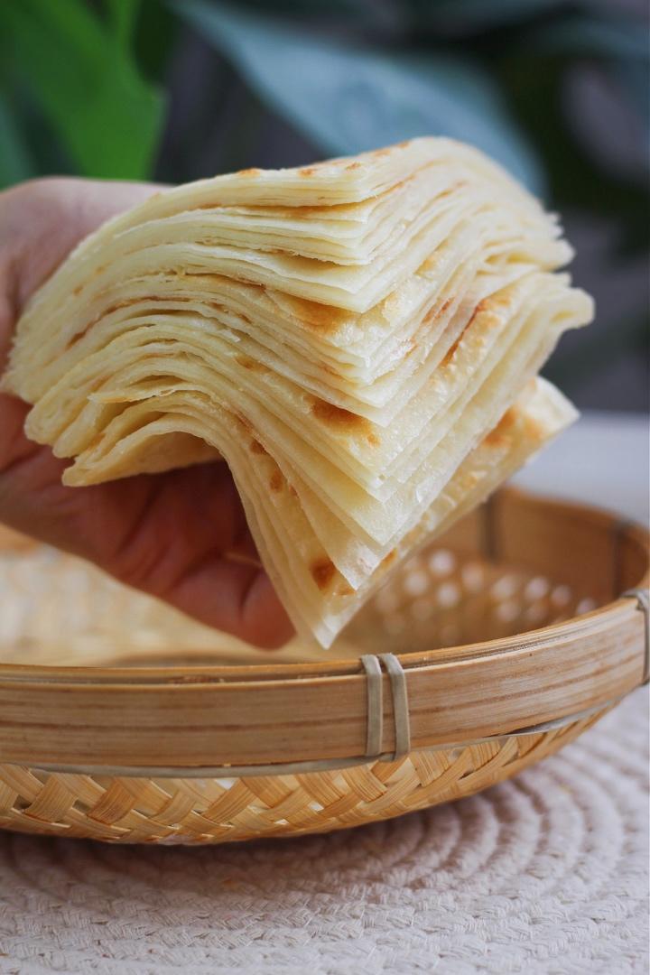 茉茉小姐做的家常烙饼丨不抹油酥不发面又软又酥又多层