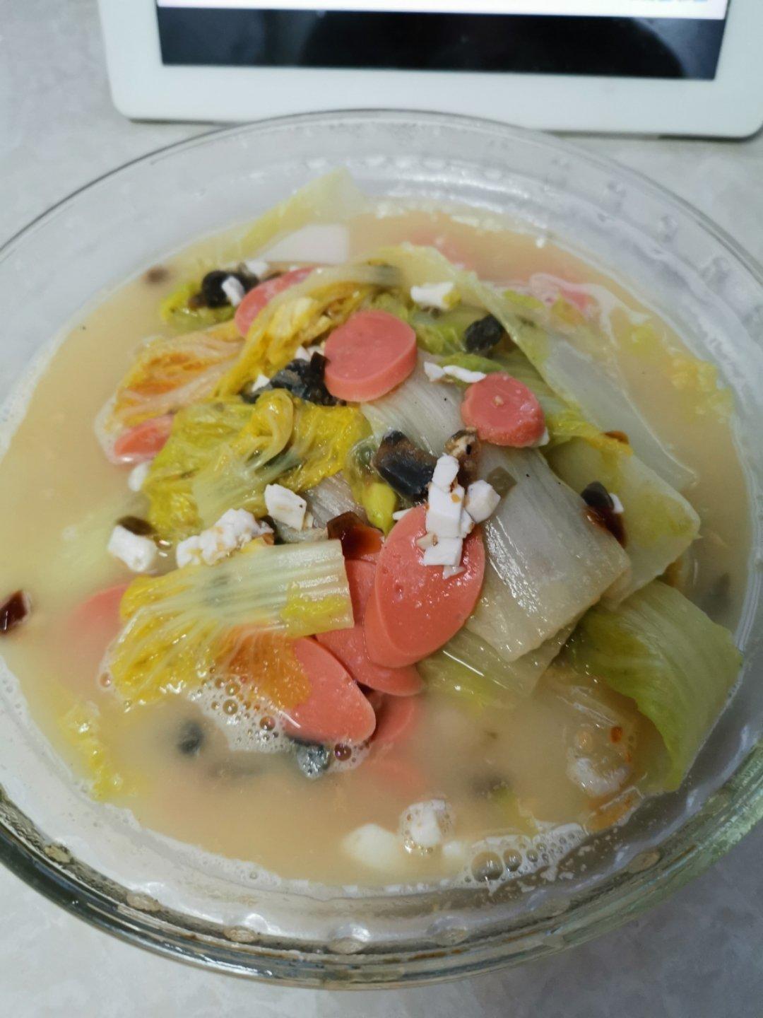鲜掉眉毛的上汤娃娃菜