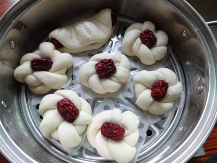 过年必不可少的枣花馍