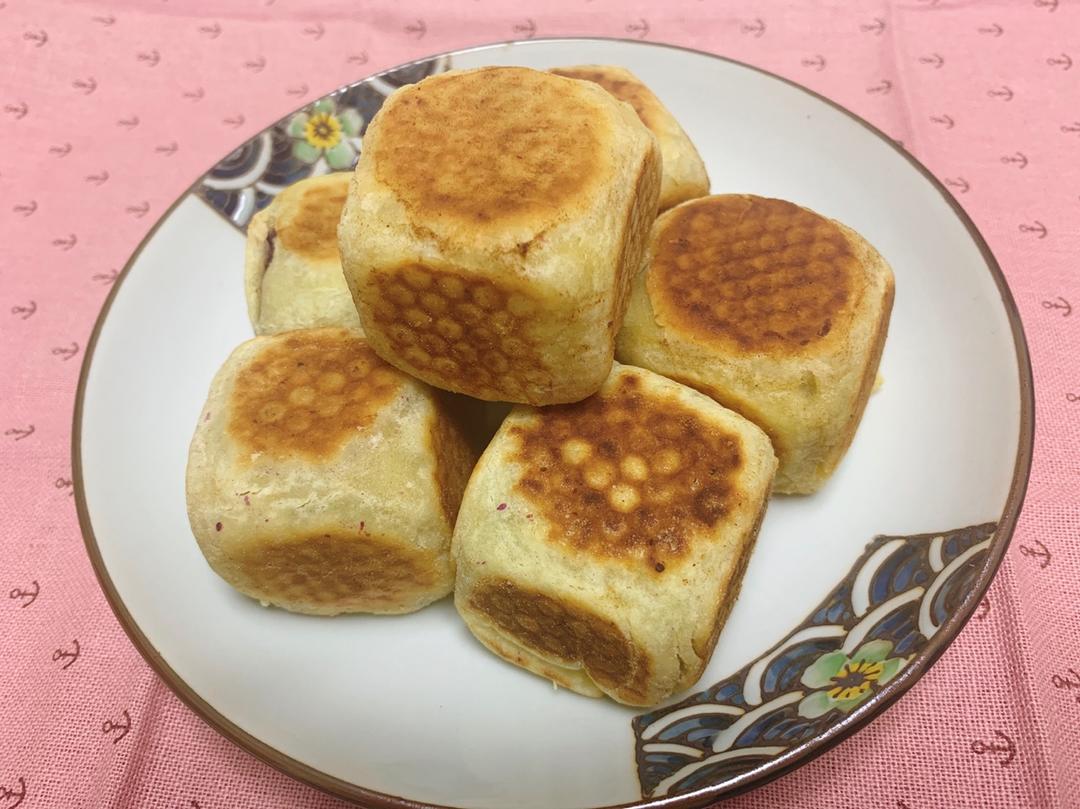 【爆浆紫薯仙豆糕】
