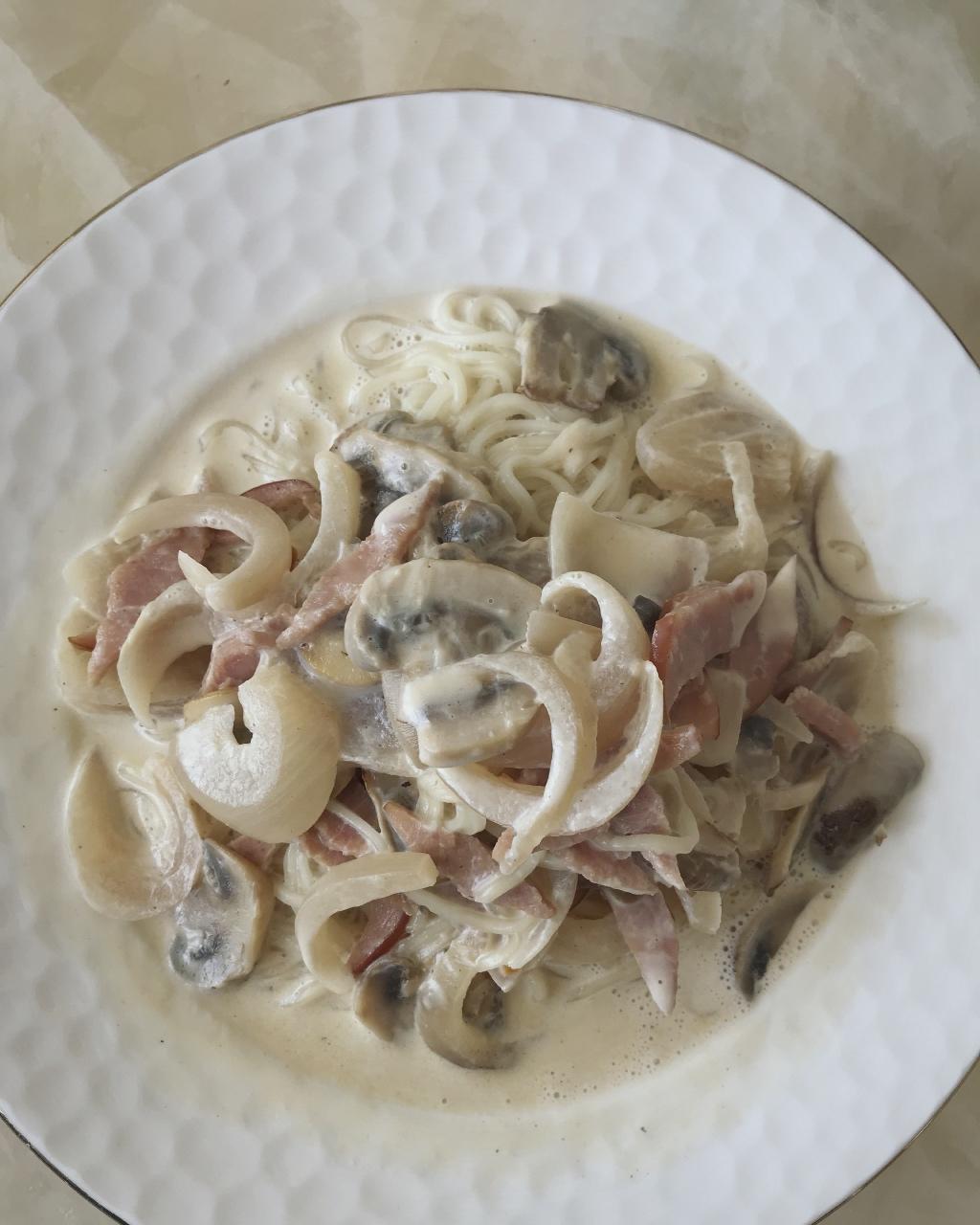 口蘑火腿奶油浓汤