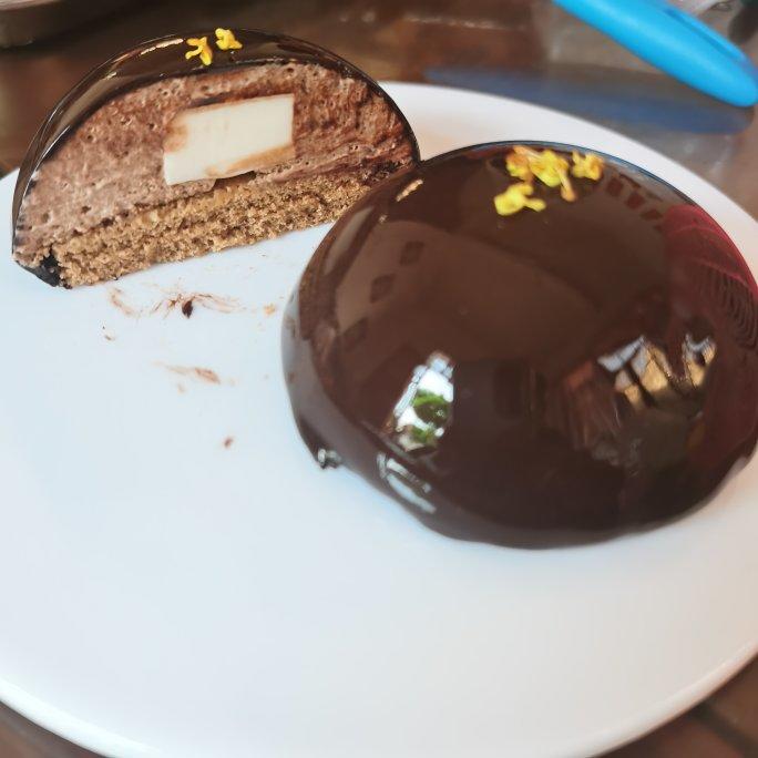 法式甜品之巧克力慕斯球