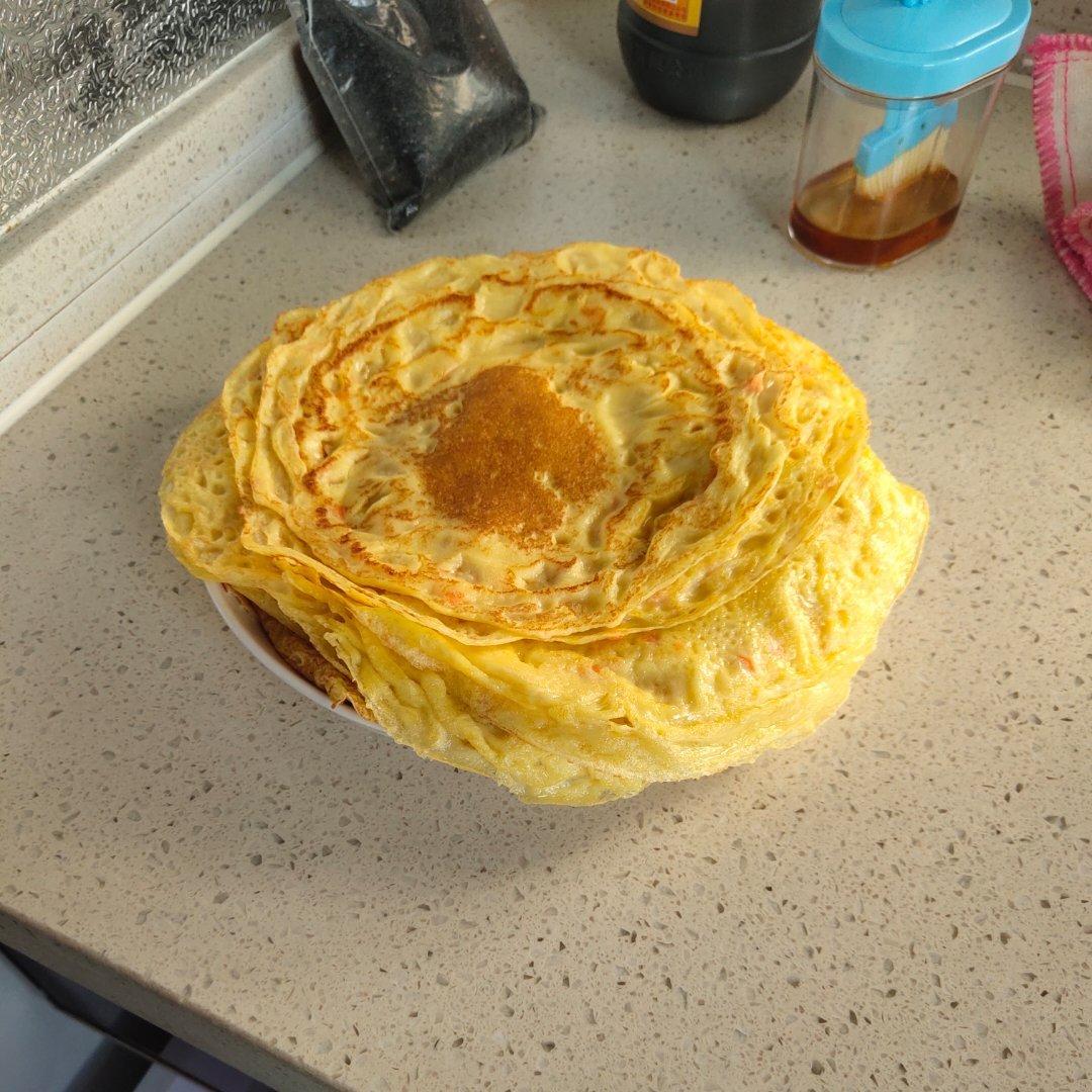 香浓牛奶鸡蛋饼