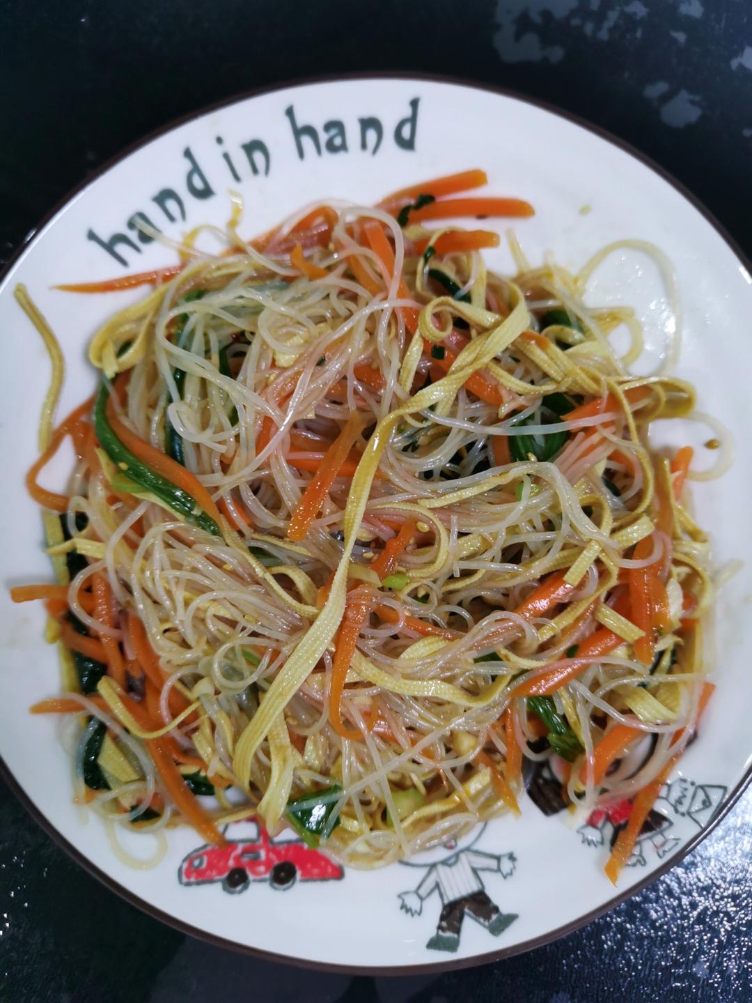 不一样的凉拌三丝