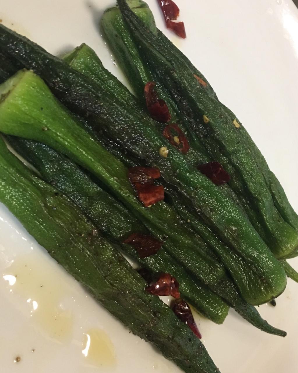香煎秋葵