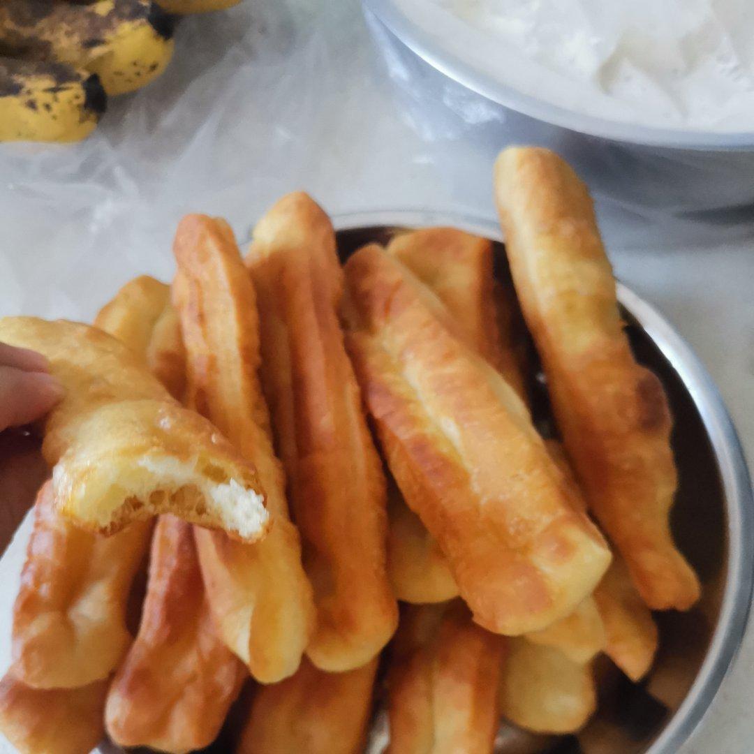 快手早餐～自制油条（酵母版，不含泡打粉、膨松剂）