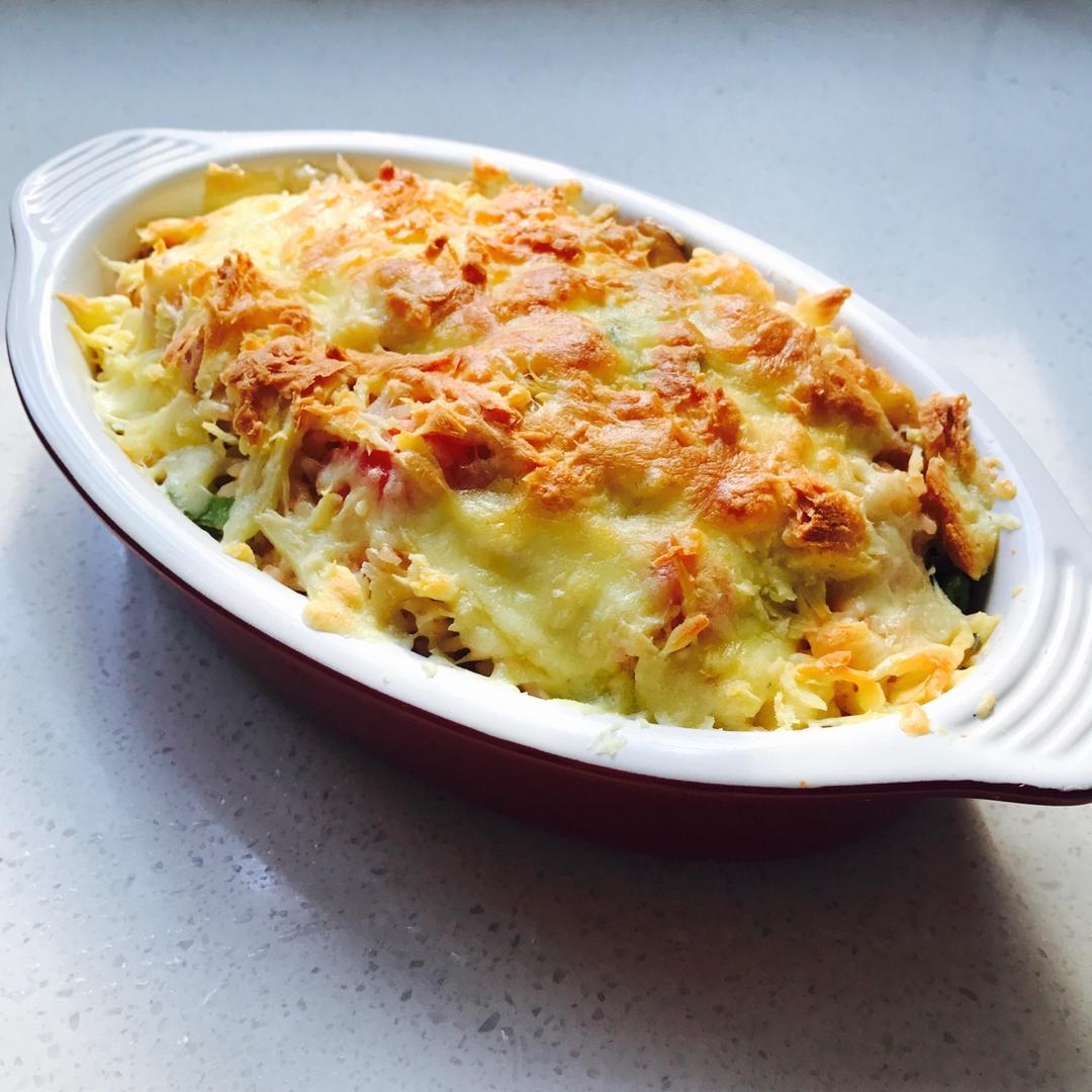 番茄鸡肉浓情焗饭【两人份】