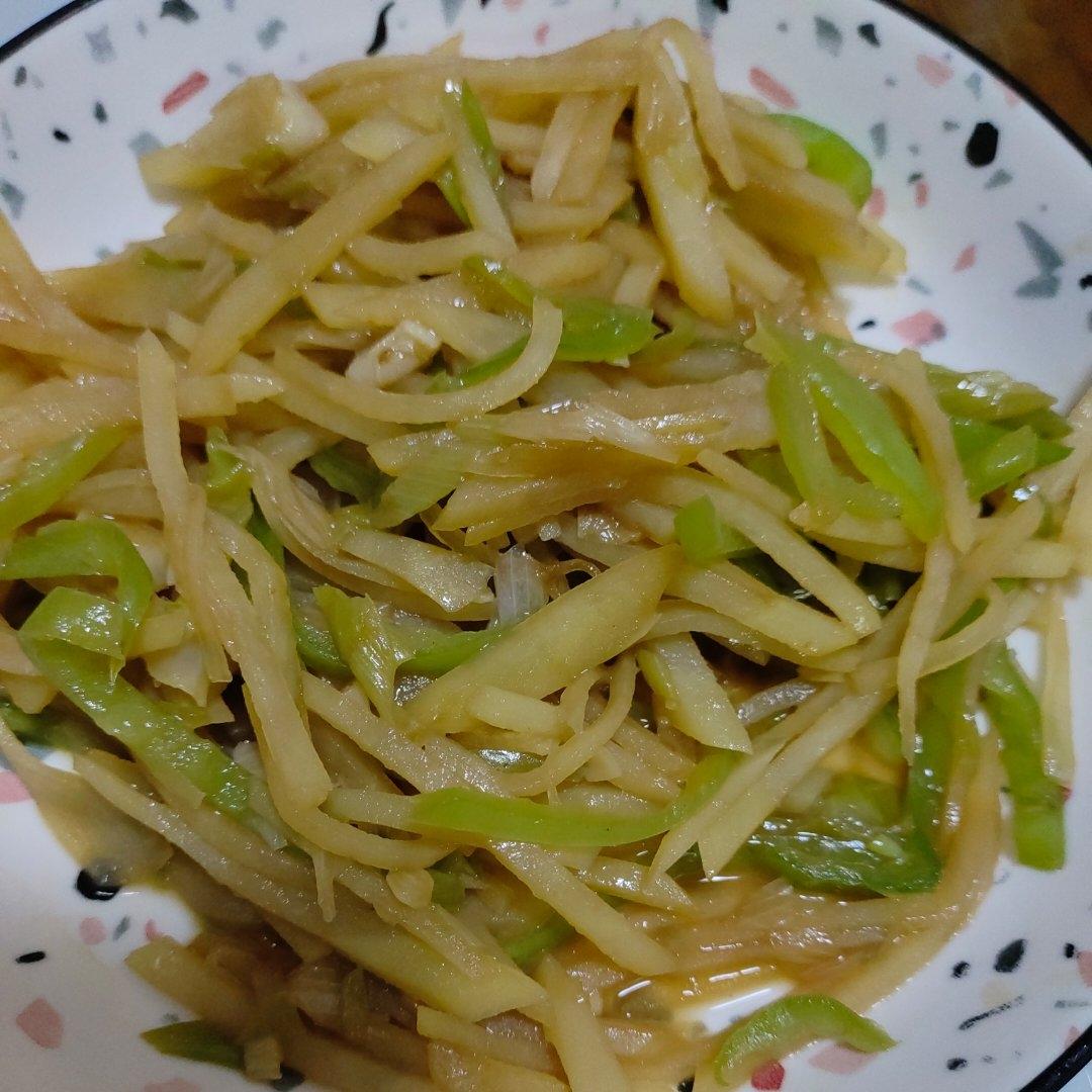 青椒土豆丝