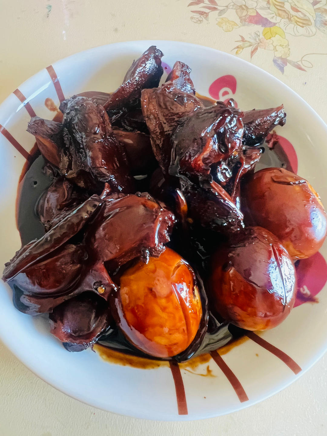 五香卤鸭胗
