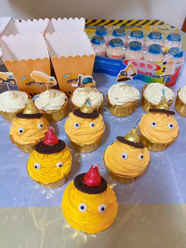 凉了也不回缩的戚风纸杯蛋糕🍰超级绵软 适合宝宝吃哦