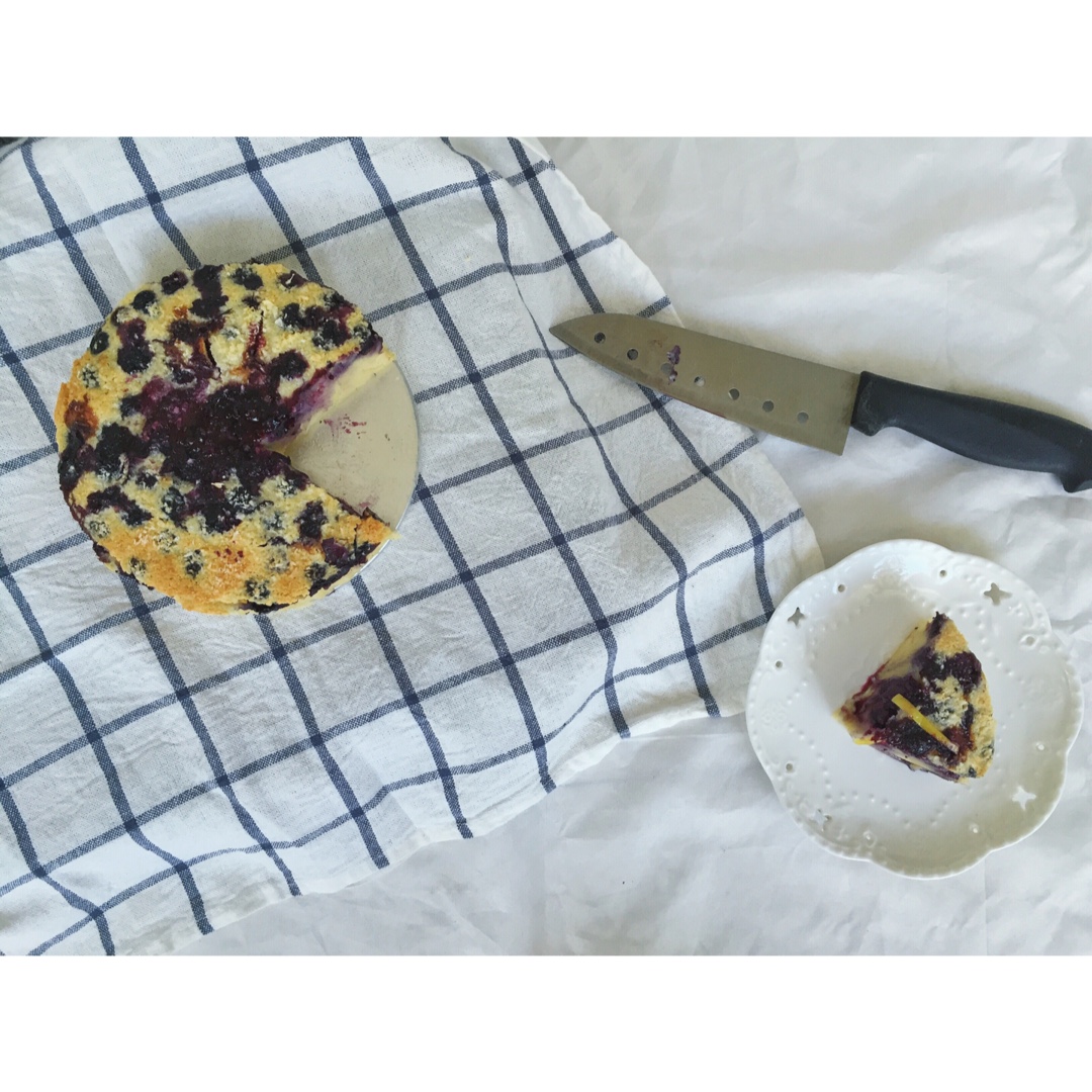 椰香蓝莓克拉芙缇Clafoutis