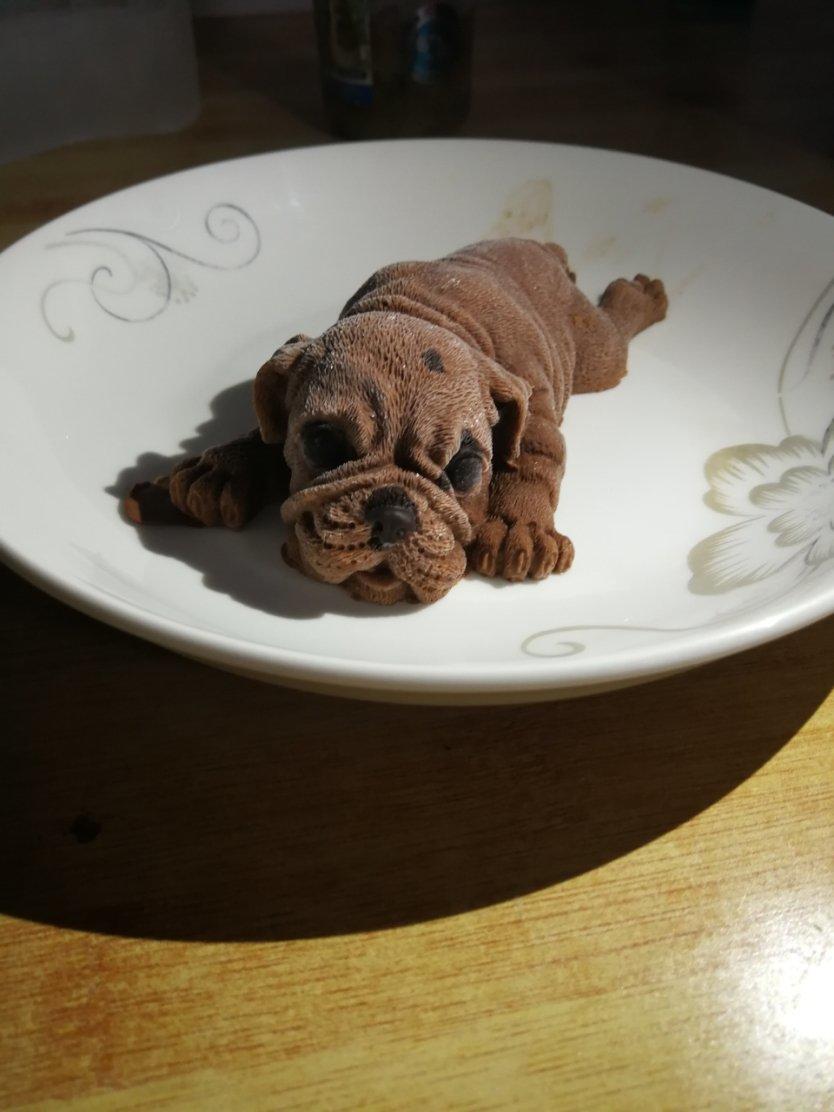 网红沙皮狗慕斯蛋糕