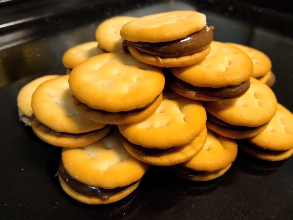 快手纽扣牛扎饼干