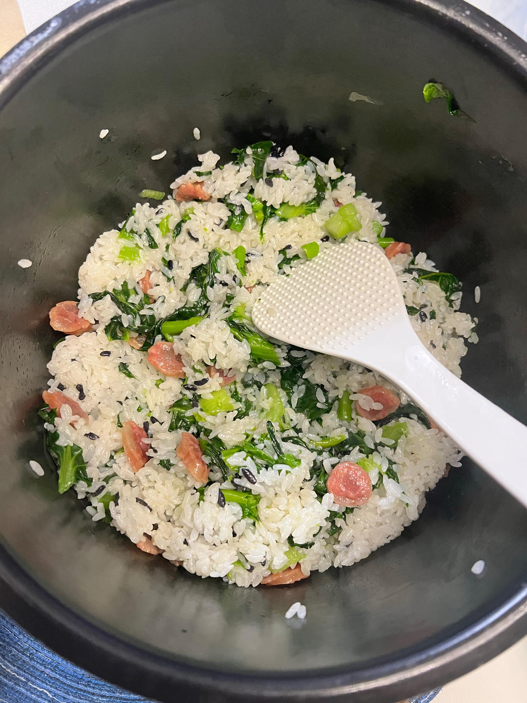 腊肠菜饭