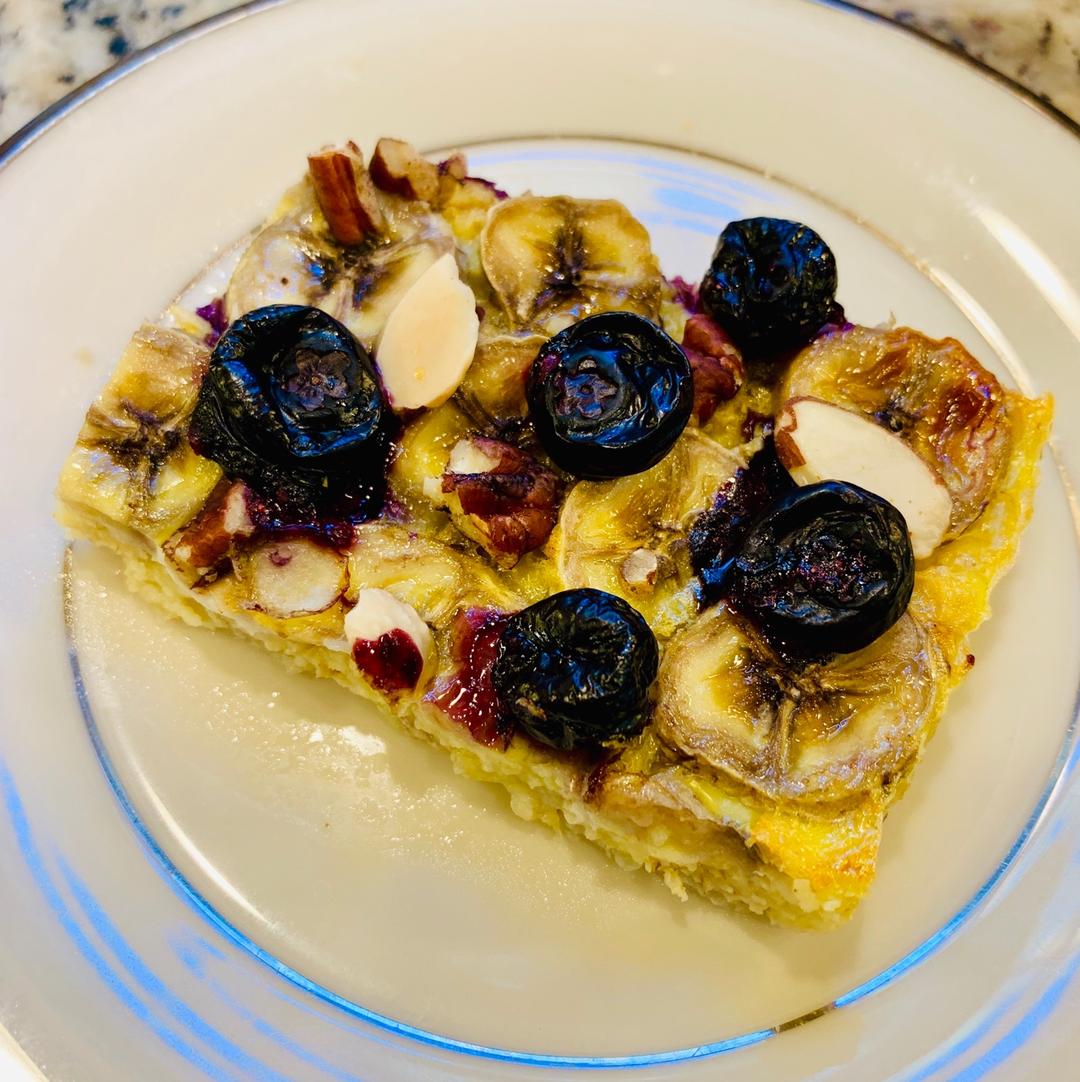 减脂香蕉烤燕麦