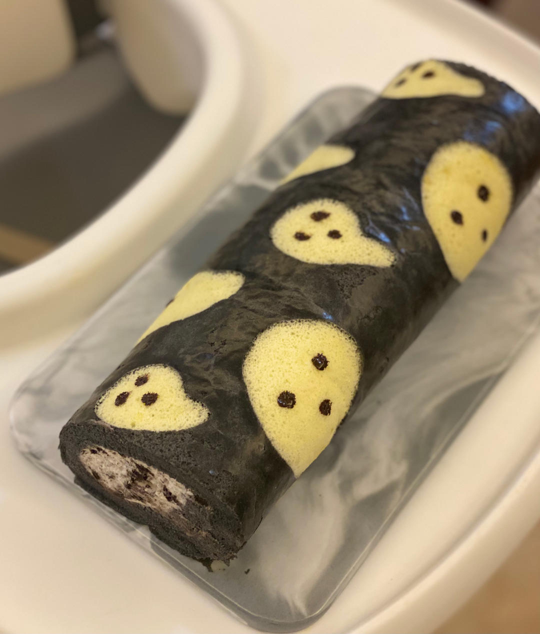 万圣节竹炭海盐卷