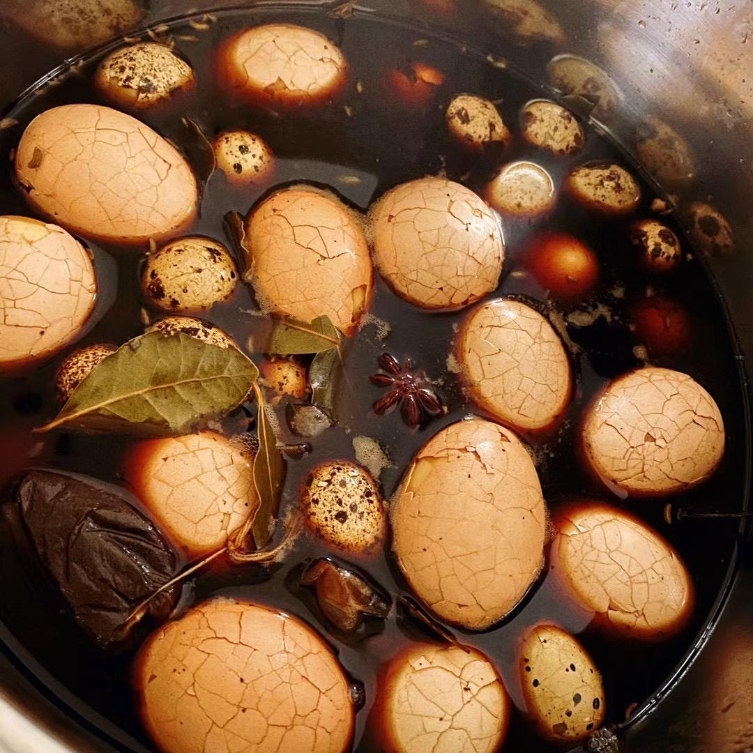 餠儿做的五香茶叶蛋