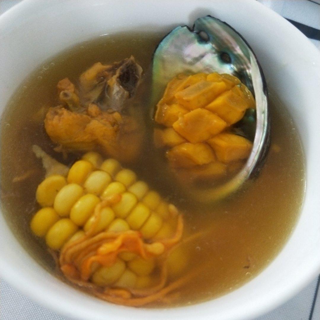 虫草鲍鱼汤