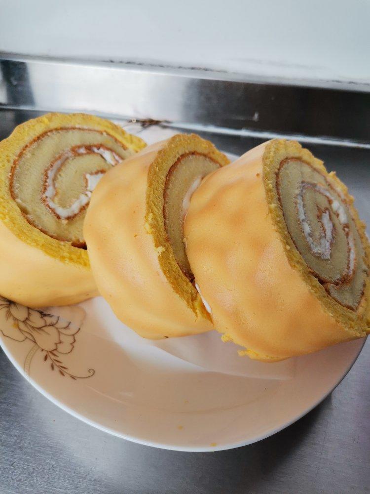 春天色 虎皮蛋糕卷.戚风蛋糕卷 by pink-rabbit