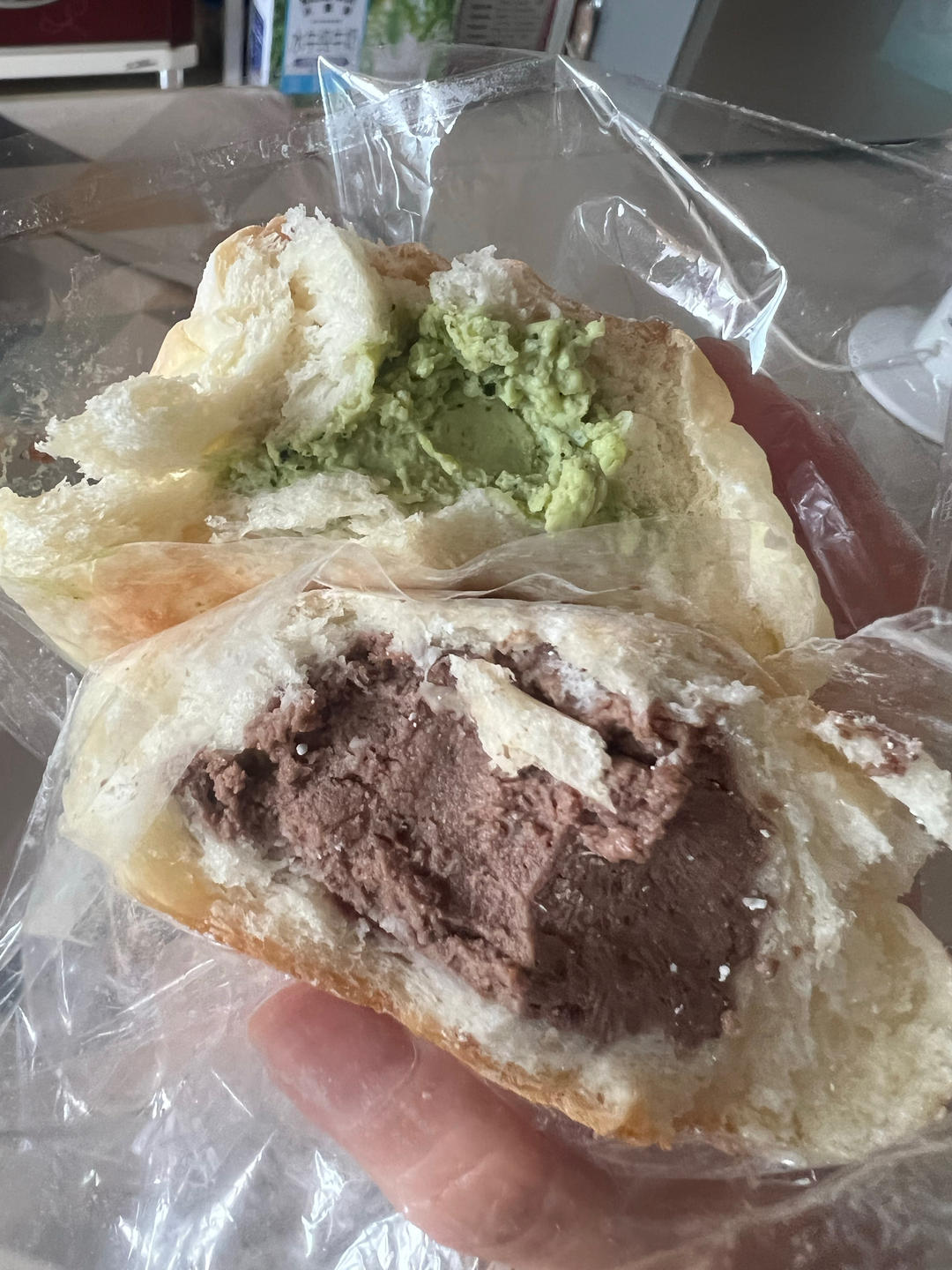 冷藏四天还非常柔软的面包胚！！冰面包