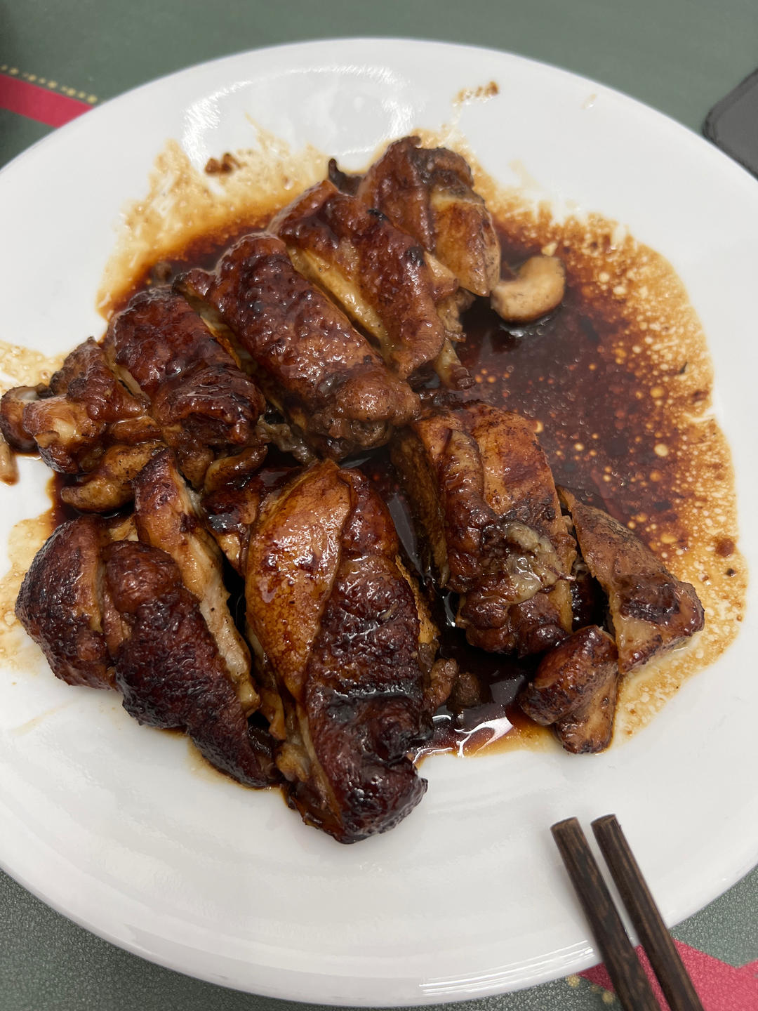 照烧鸡腿饭