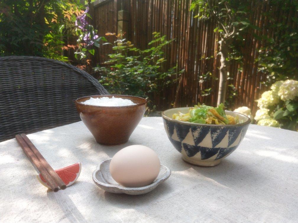 我一直梦想的田园的早餐