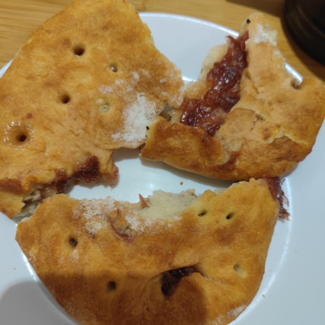 新疆特色玫瑰花酱馕