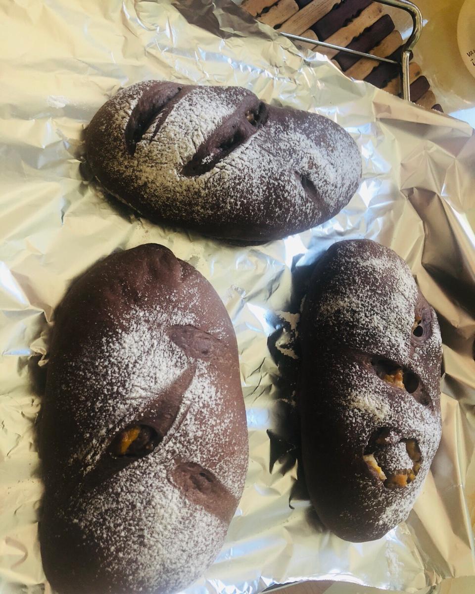 超级好吃简单好做的可可麻薯软欧面包