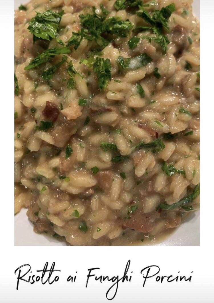 意大利牛肝菌烩饭Risotto ai funghi porcini