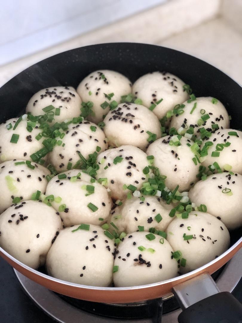小时候的生煎包