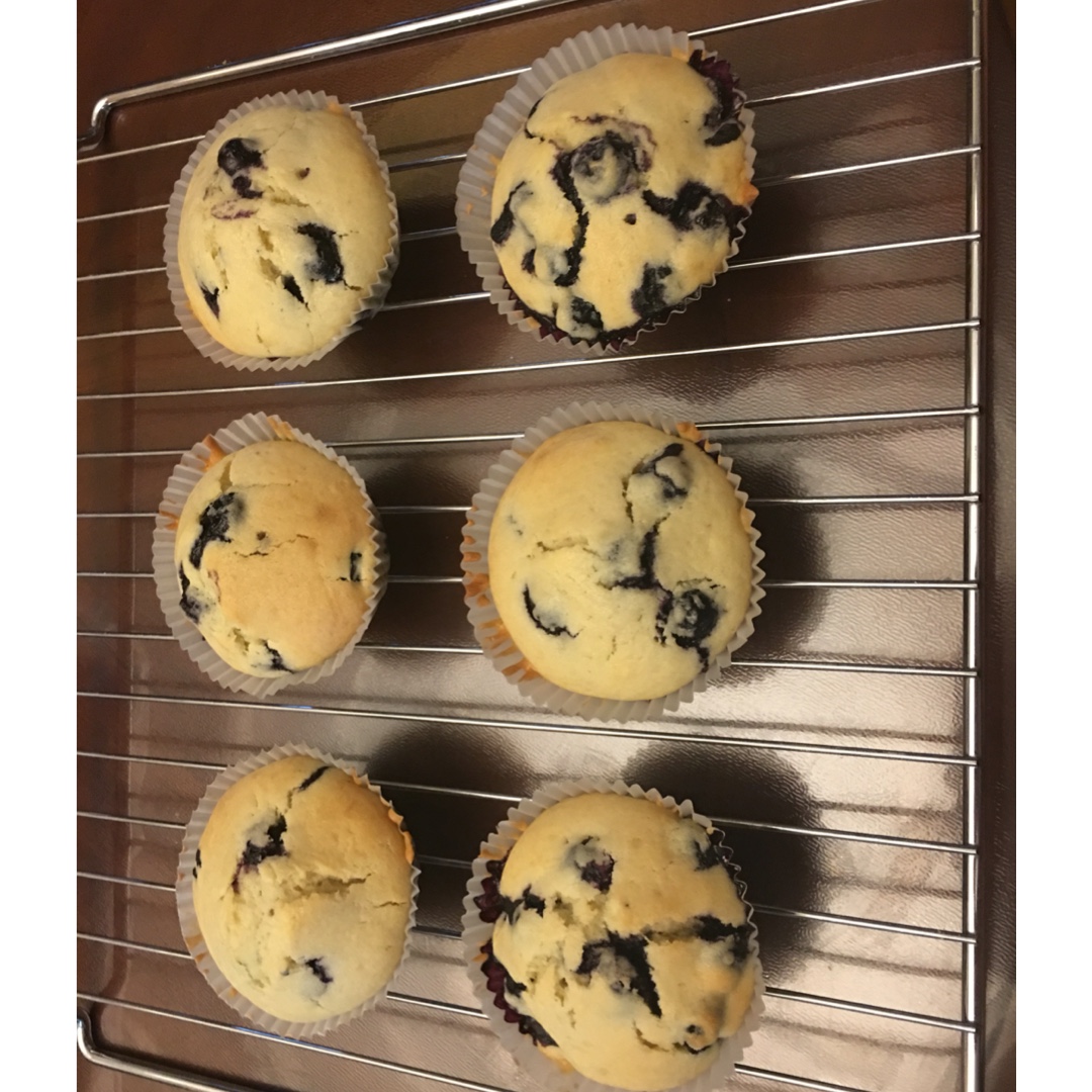 蓝莓玛芬蛋糕 Blueberry Muffin