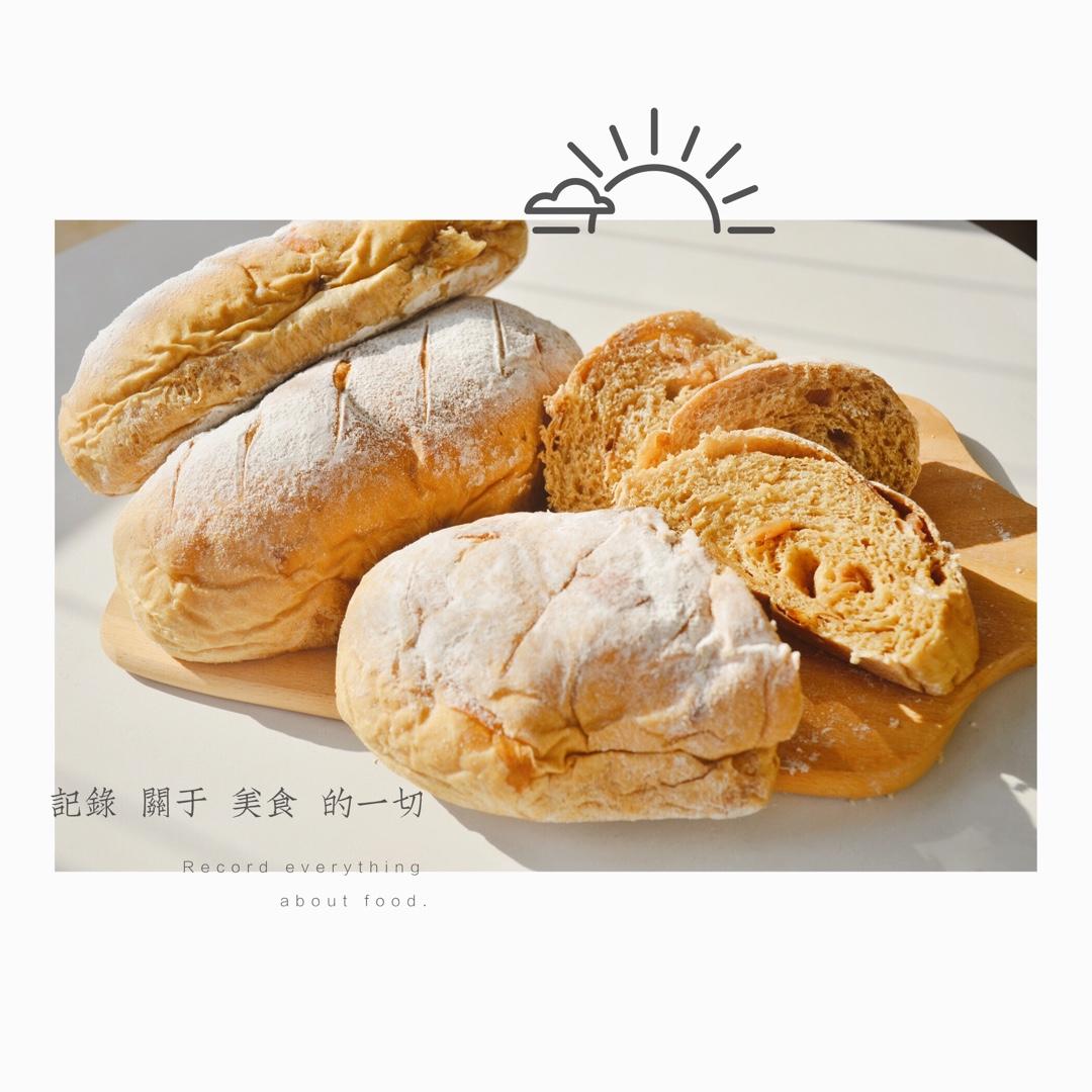 全麦红糖桂圆软欧包