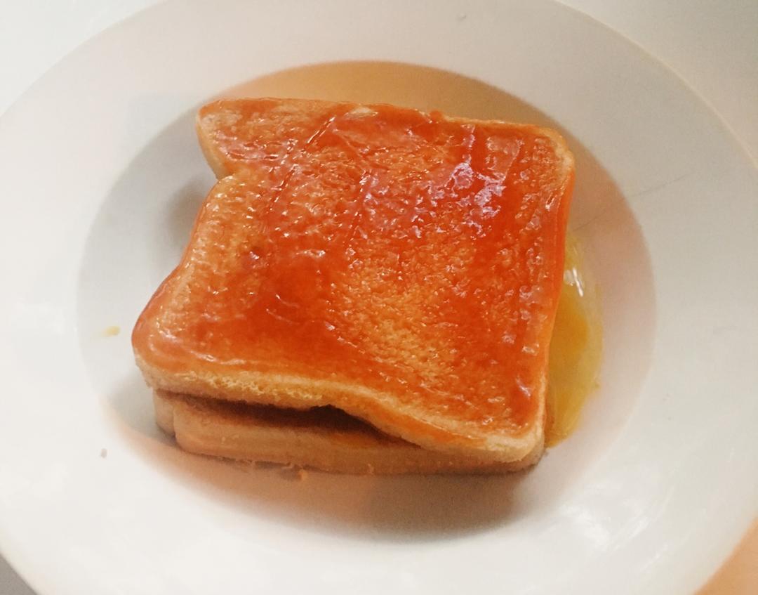 【1分钟鸡蛋三明治】微波懒人早餐