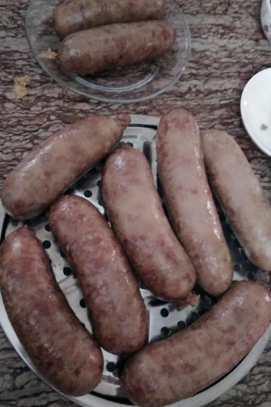 自制火腿肠、脆皮肠