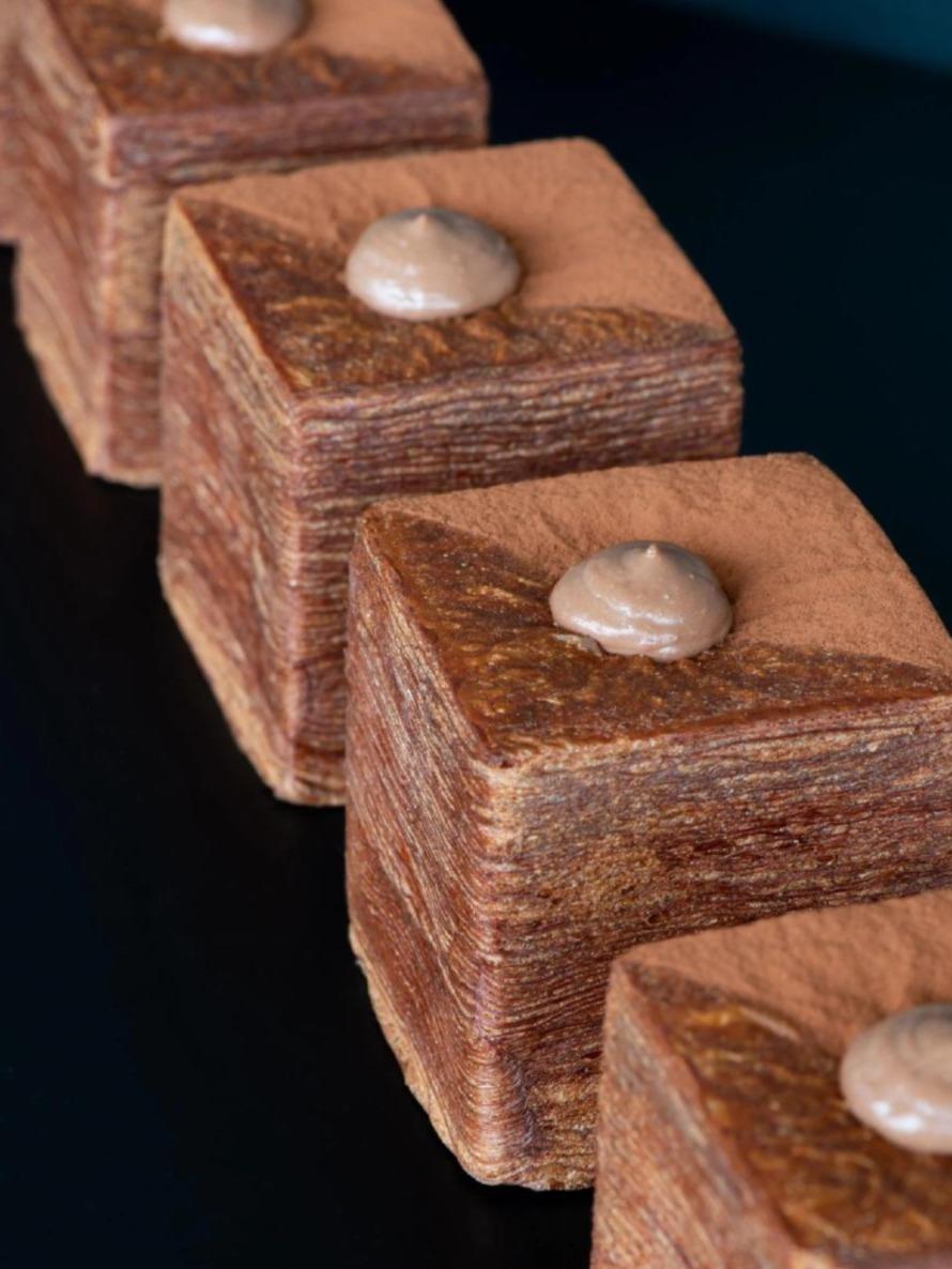 🏔️巧克力可颂立方面包〔手工开酥面包〕