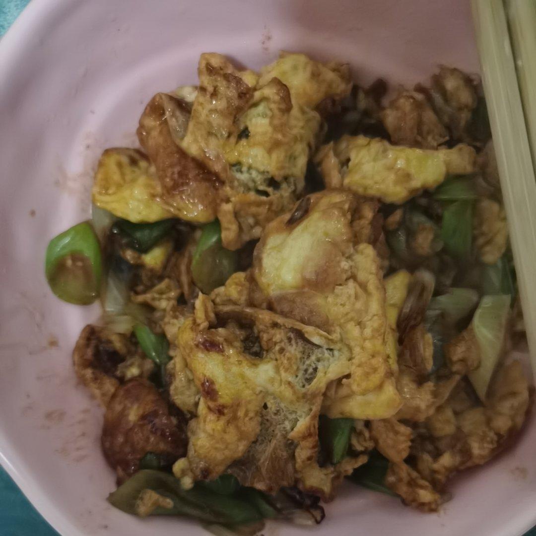 『素』葱爆鸡蛋