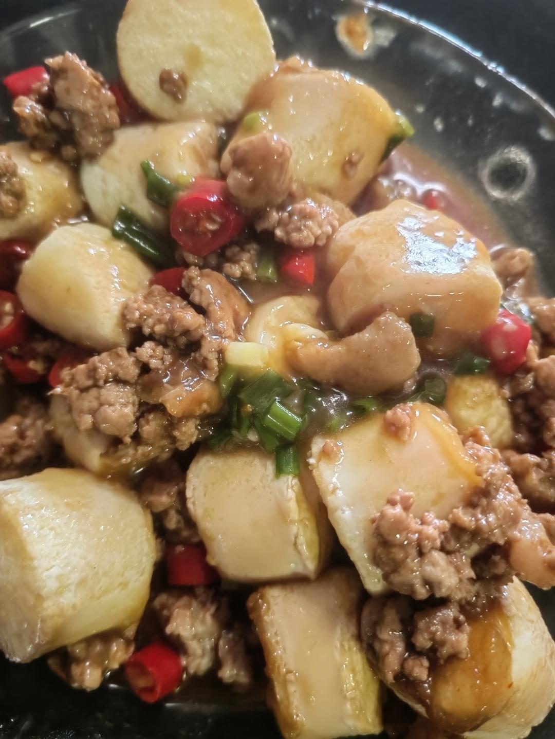肉末日本豆腐（下饭家常菜）