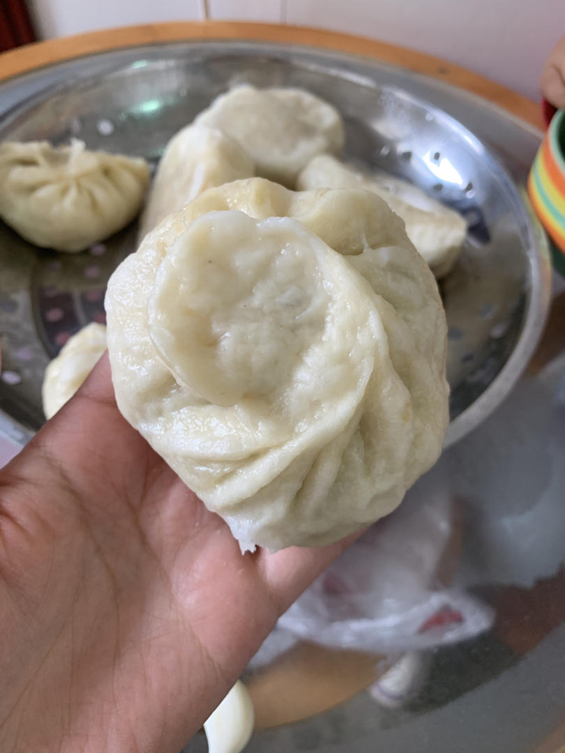 比肉香！酱豆腐粉条馅儿全素大包子
