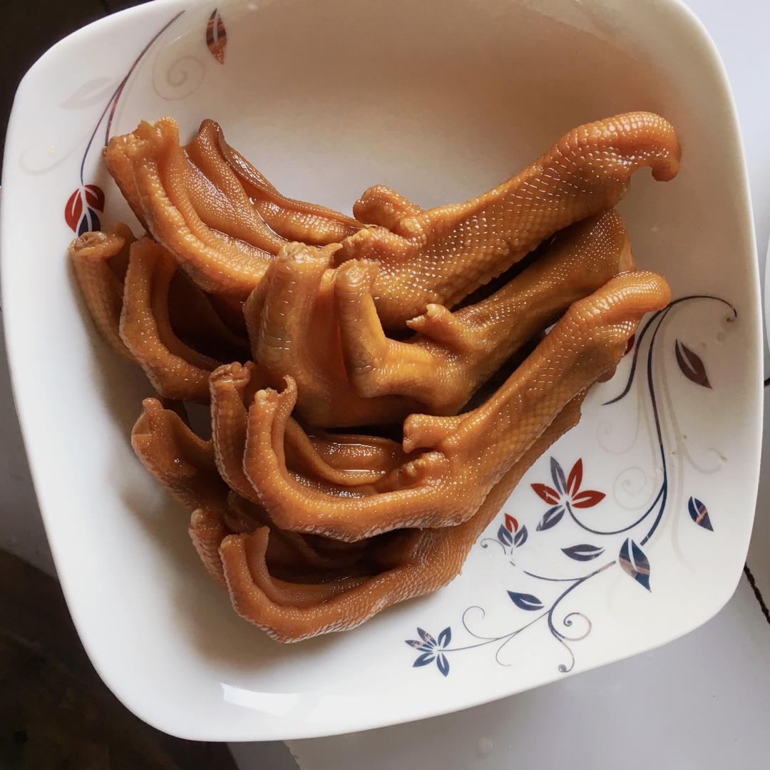 huangjufen做的泡鸭爪