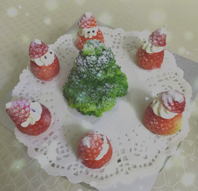 草莓圣诞老人、圣诞雪人