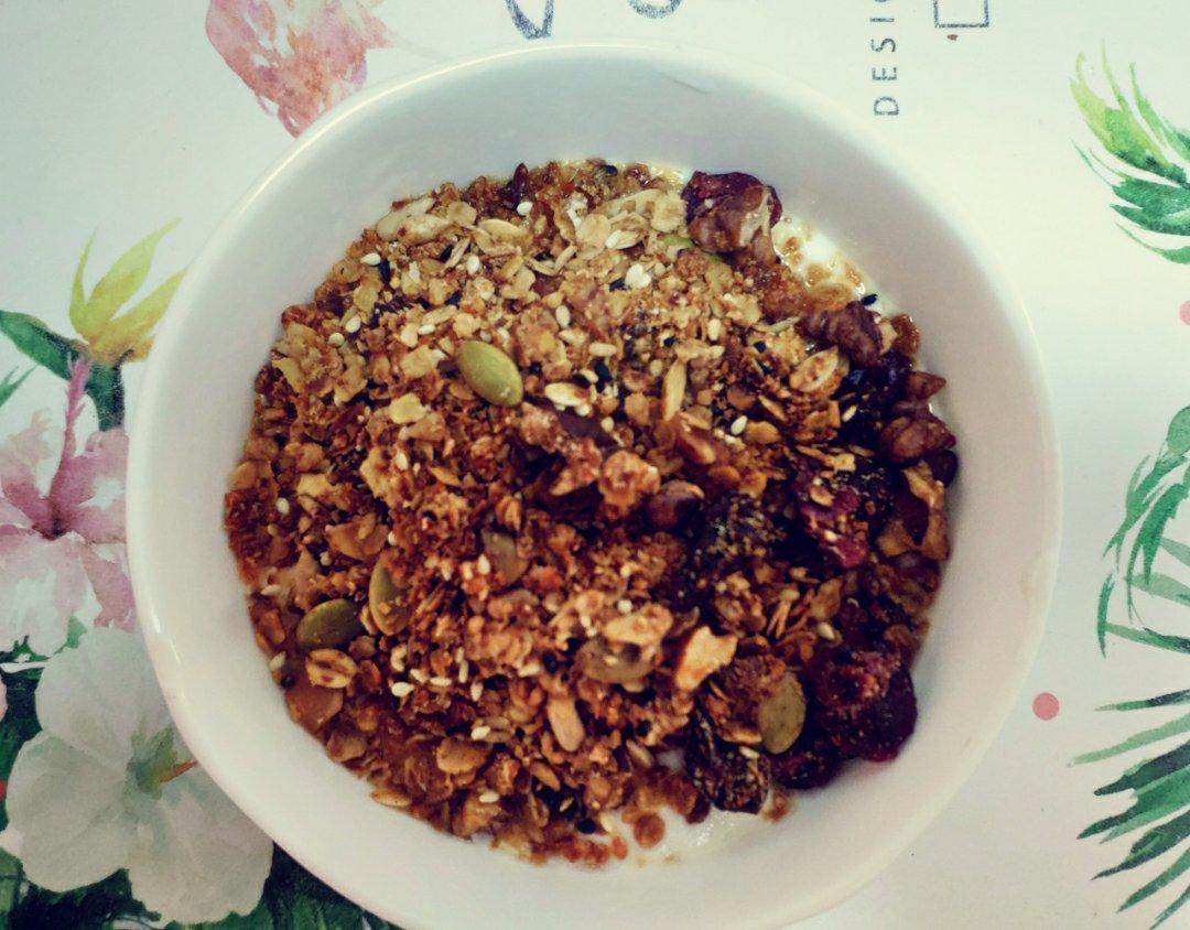 什锦granola烤燕麦片丨健康·零食