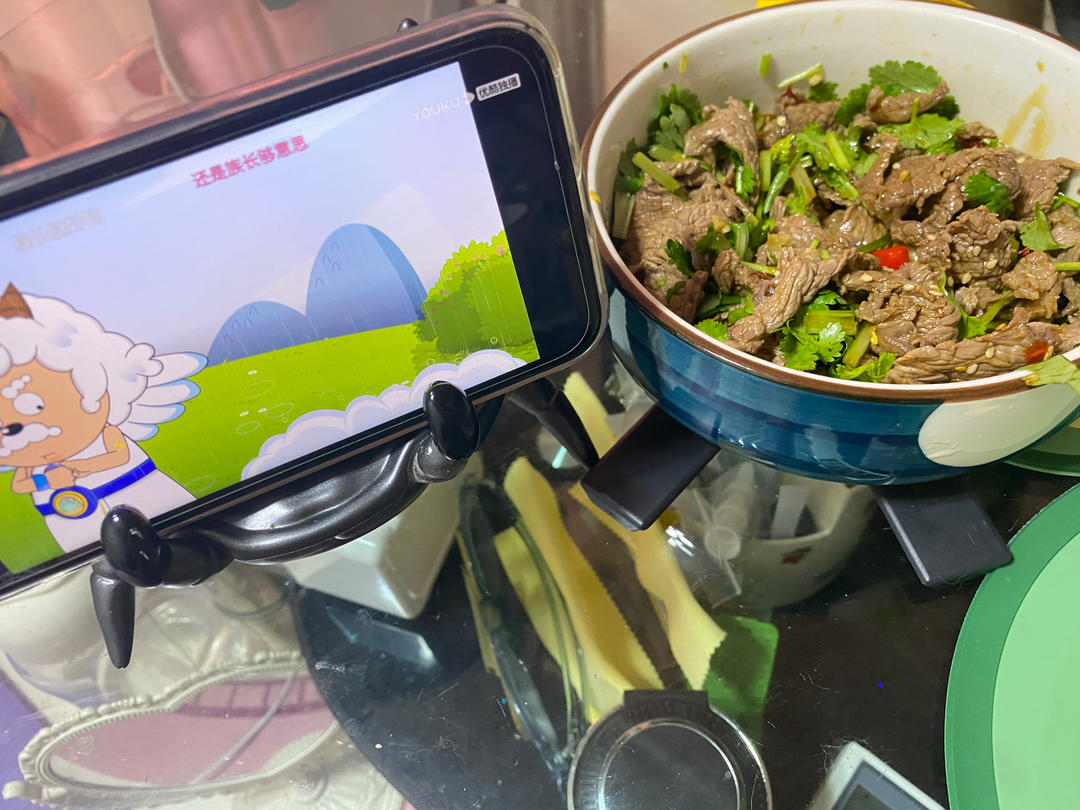 超级快手香菜拌牛肉