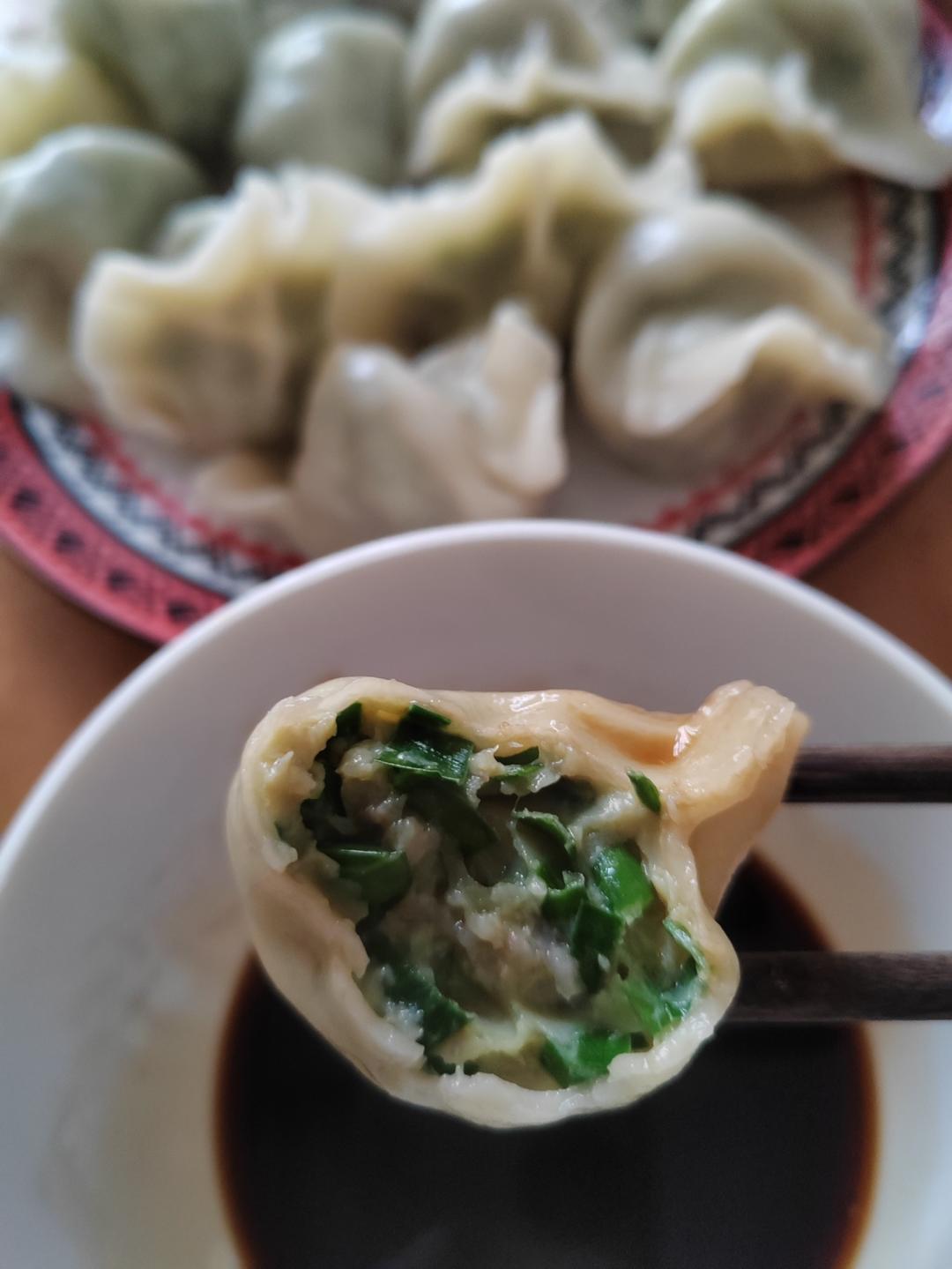 鲅鱼韭菜饺子