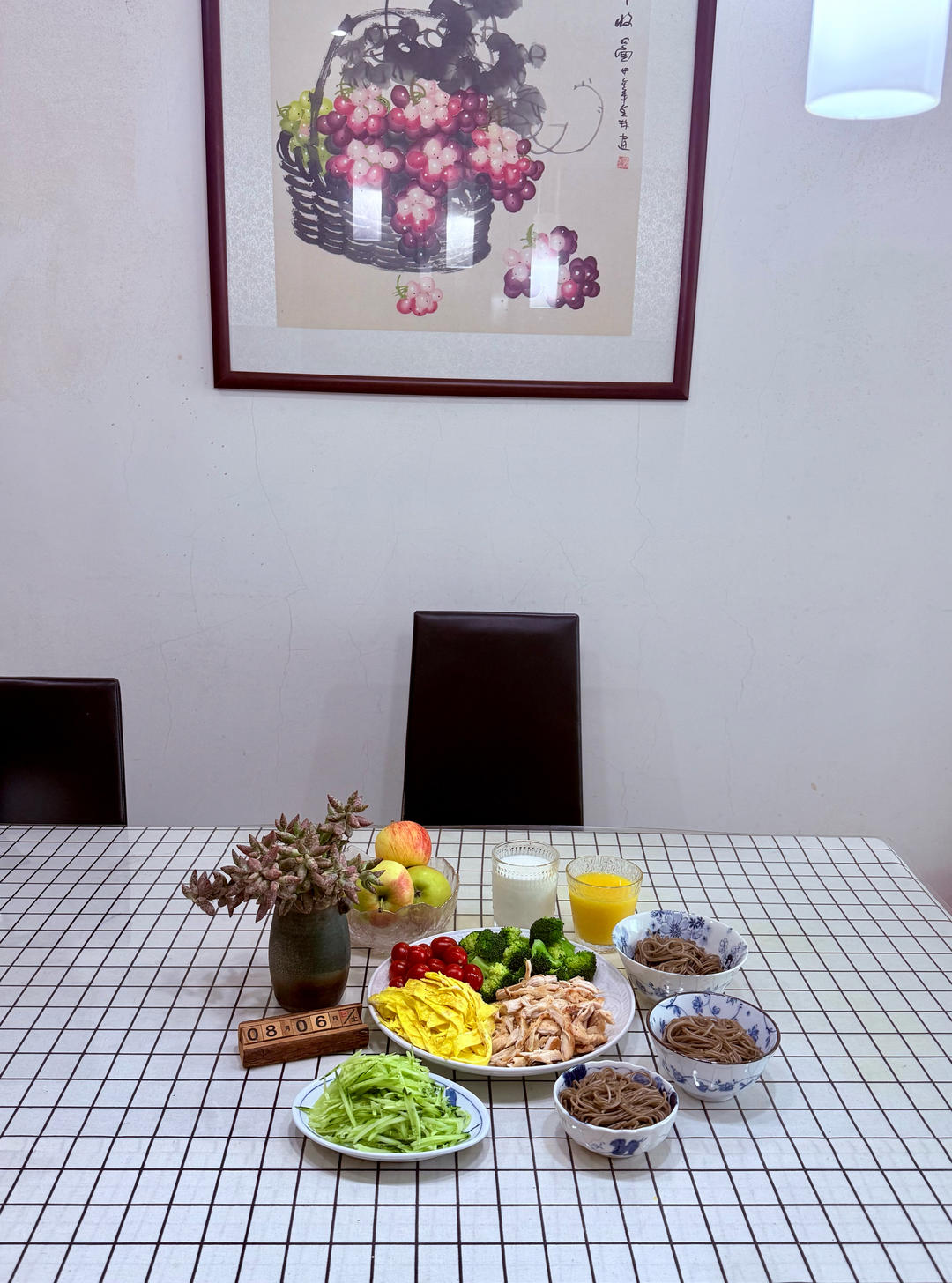 夏天吃鸡丝拌面（凉面）太爽了