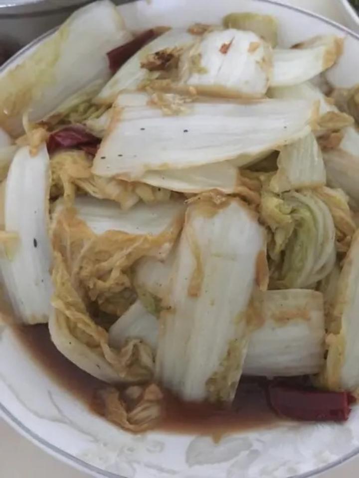 酸辣娃娃菜