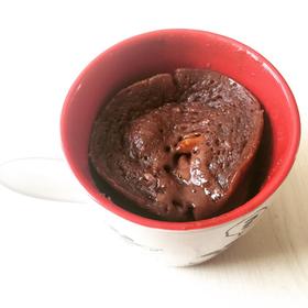 微波炉流浆巧克力杯子蛋糕 Chocolate Mug Cake