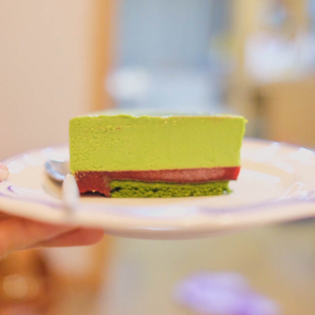 巧克力抹茶慕斯蛋糕