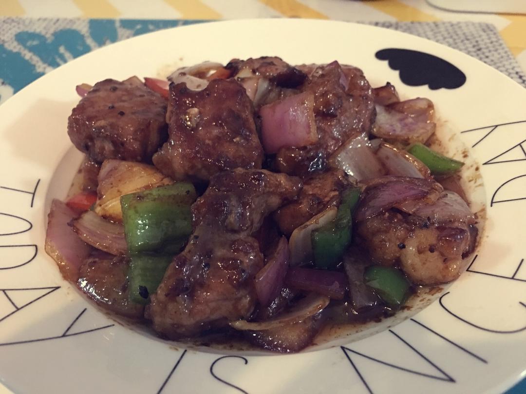 【食材包操作说明】黑椒汁西冷牛肉粒