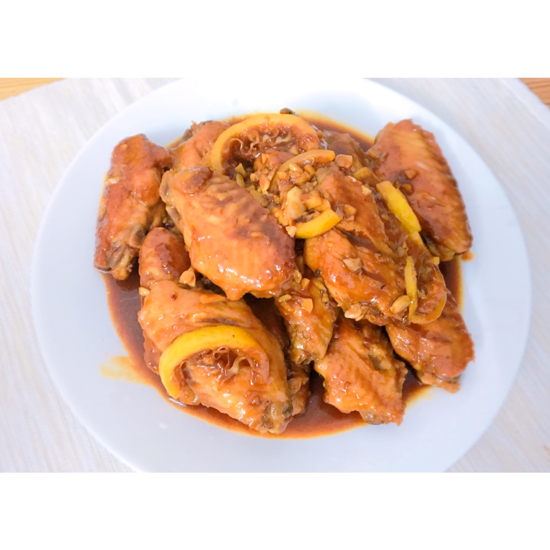 柠檬鸡翼--驰名香港，超简单又好吃